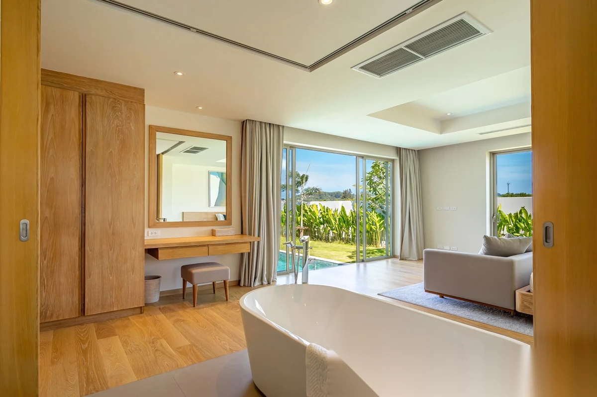 4 Bedroom Villa for sale at Trichada Breeze complex · Choeng Thale · Pool Access — photo 8
