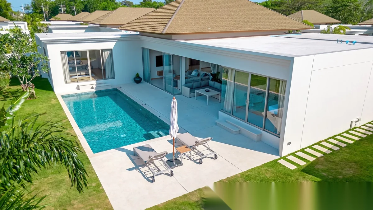 4 Bedroom Villa for sale at Trichada Breeze complex · Choeng Thale · Pool Access — photo 20