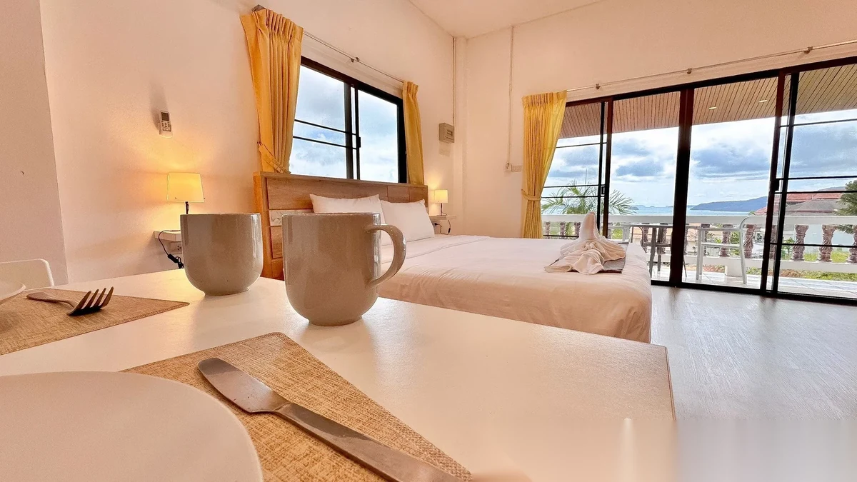Studio Penthouse for rent at Asava Rawai Sea View Private Resort complex · Rawai · Sea View — photo 11
