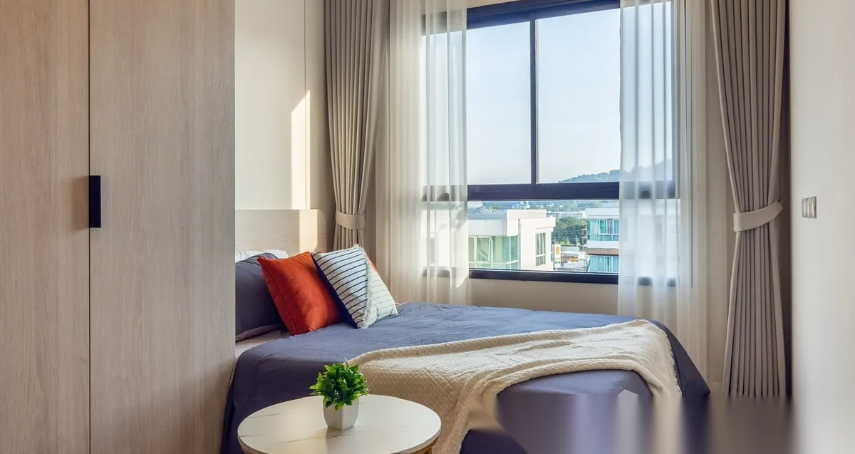 Апартаменты 1BR в ЖК Dcondo Reef Phuket · Кату · Выход к бассейну