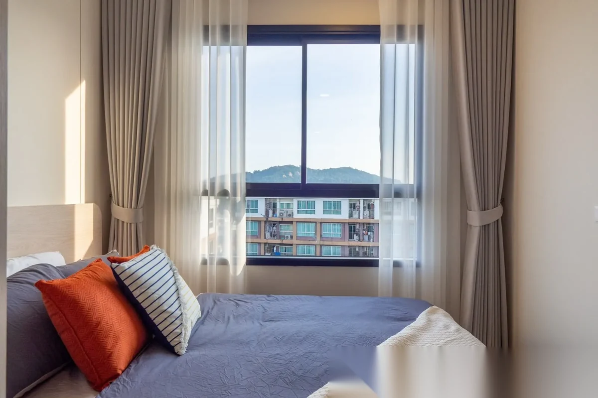 Апартаменты 1BR в ЖК Dcondo Reef Phuket · Кату · Выход к бассейну — фото 2