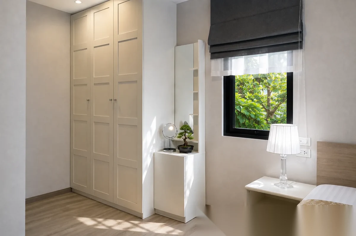 1 Bedroom Apartment for rent at The Title Residencies complex · Sakhu · Garden View