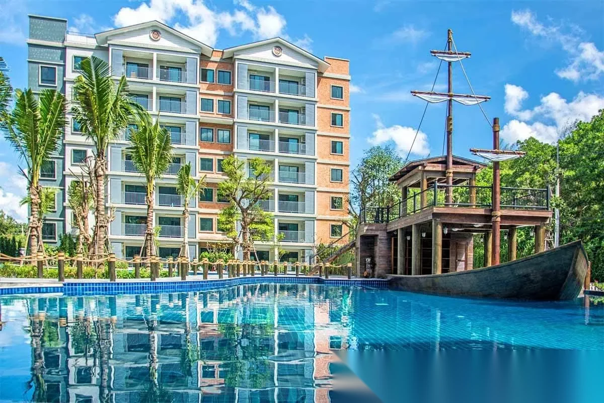 1 Bedroom Apartment for rent at The Title Residencies complex · Sakhu · Garden View — photo 5