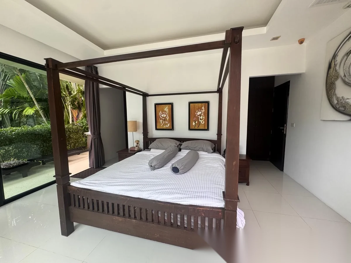 3 Bedroom House for rent at Orchid Lane Mission Hill complex · Pa Khlok · Pool View — photo 4