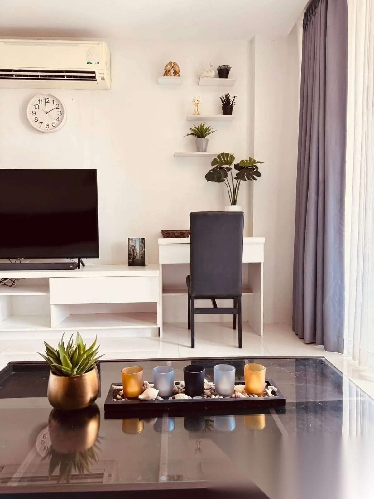 1 Bedroom Apartment for rent at The Pixels Cape Panwa Condo complex · Wichit · Pool View — photo 5