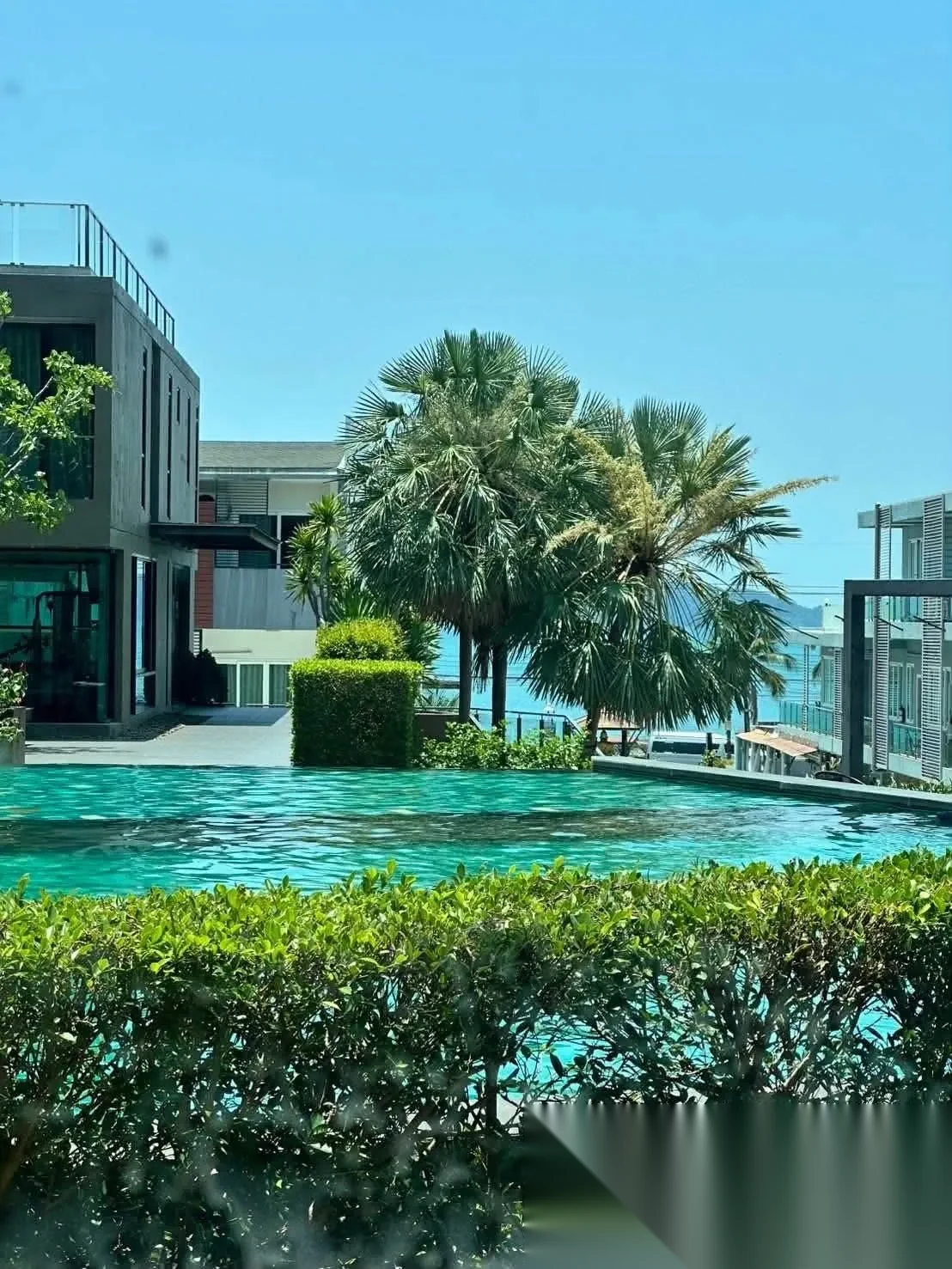 1 Bedroom Apartment for rent at The Pixels Cape Panwa Condo complex · Wichit · Pool View — photo 11