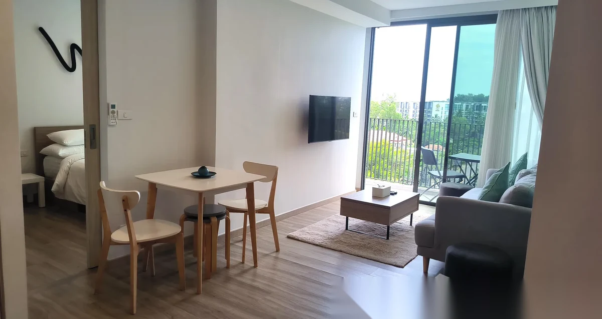 2 Bedroom Apartment for sale at Sky Park complex · Choeng Thale · Partial Sea View