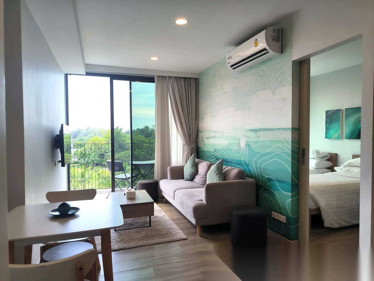 2 Bedroom Apartment for sale at Sky Park complex · Choeng Thale · Partial Sea View — photo 4