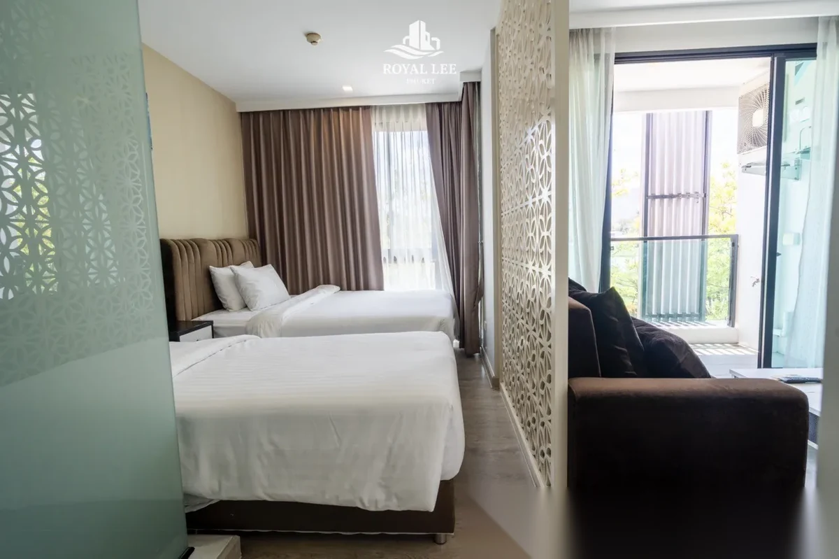Апартаменты 1BR в ЖК Royal Lee The Terminal Phuket · Саку · Вид на озеро — фото 3