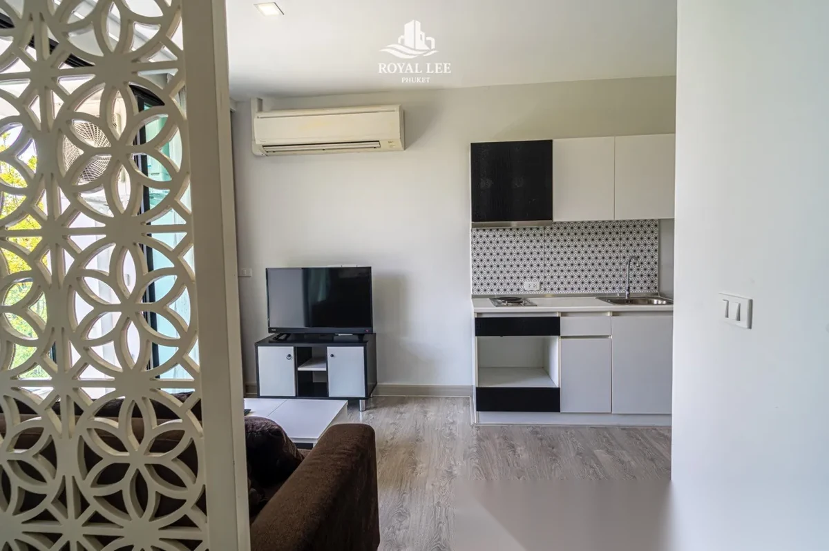 Апартаменты 1BR в ЖК Royal Lee The Terminal Phuket · Саку · Вид на озеро — фото 11