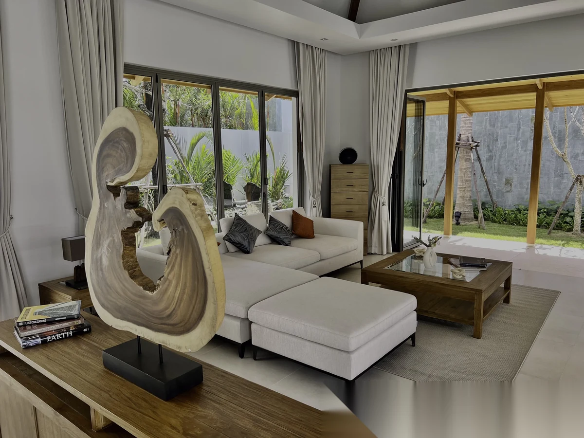 4 Bedroom Villa for sale at Anchan Tropicana complex · Thep Krasattri · Garden View — photo 5