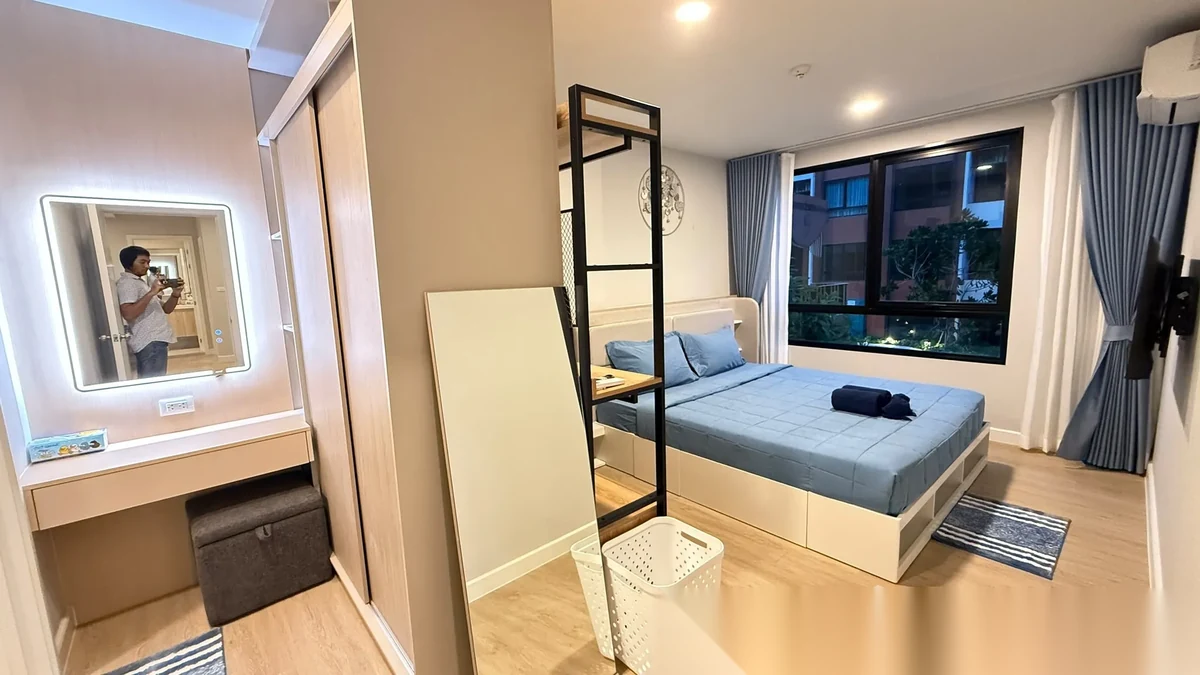 2 Bedroom Apartment for rent at The Cube Amaze complex · Si Sunthon · Pool View — photo 10