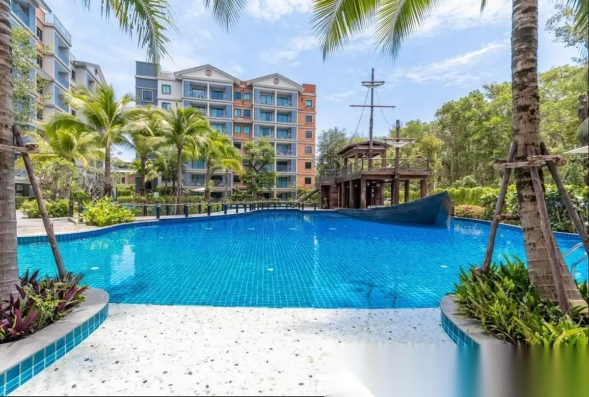 Апартаменты 1BR в ЖК The Title Residencies · Саку · Вид в сад — фото 7