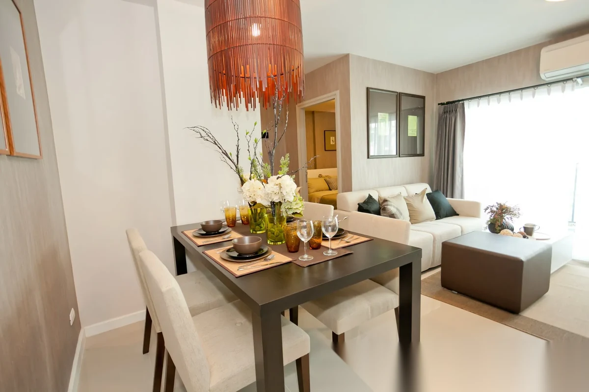 Апартаменты 2BR в ЖК D Condo Mine · Кату · Вид на бассейн — фото 2