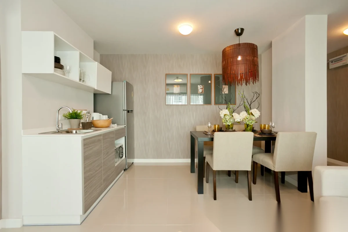 Апартаменты 2BR в ЖК D Condo Mine · Кату · Вид на бассейн — фото 3