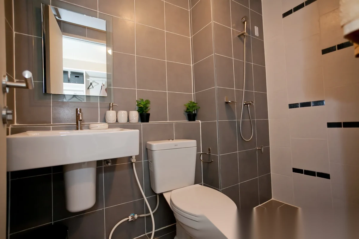 Апартаменты 2BR в ЖК D Condo Mine · Кату · Вид на бассейн — фото 5