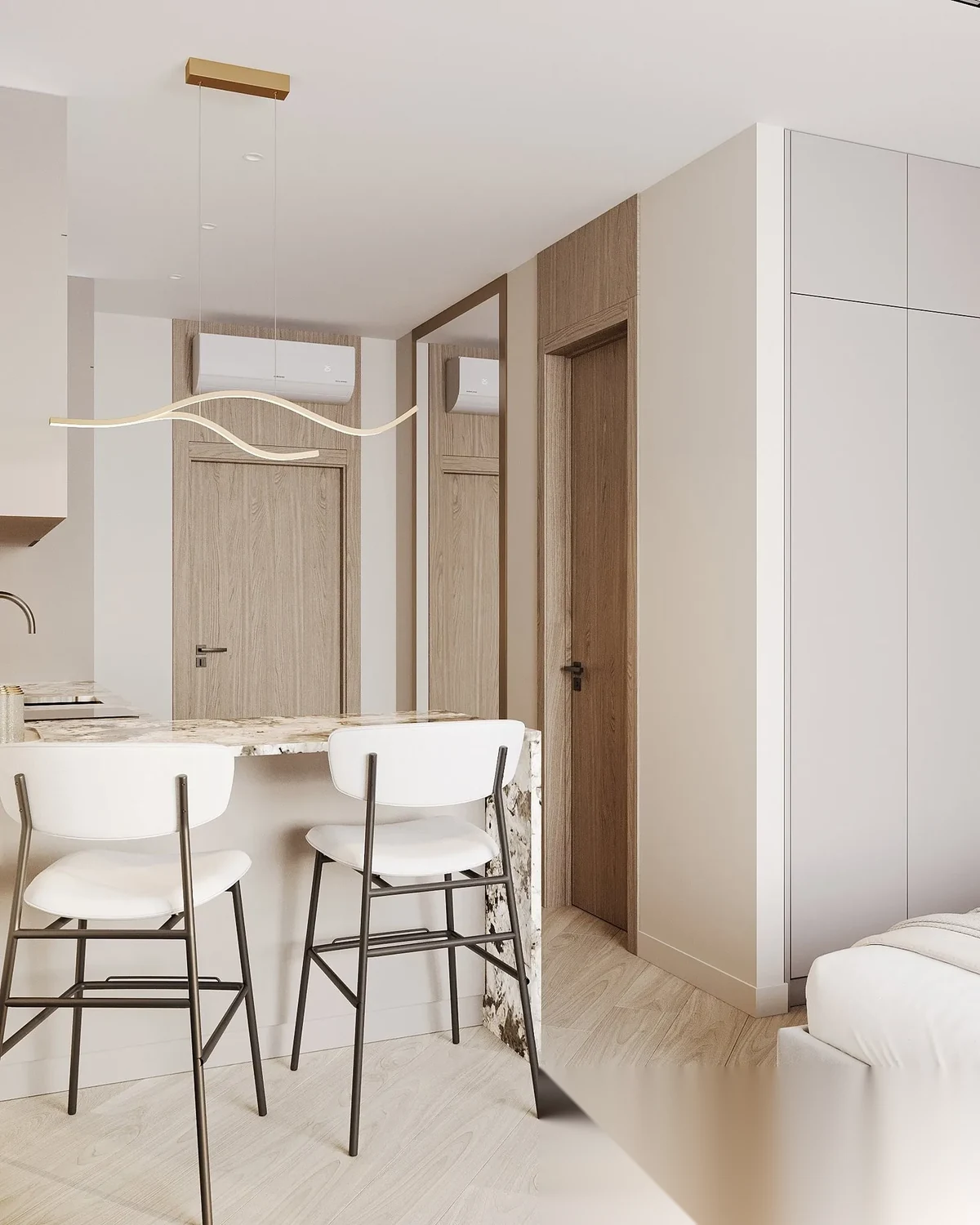 Апартаменты студия в ЖК Sun Hills Layan Phuket · Чернг Тале / Bang Tao · Вид в сад — фото 4