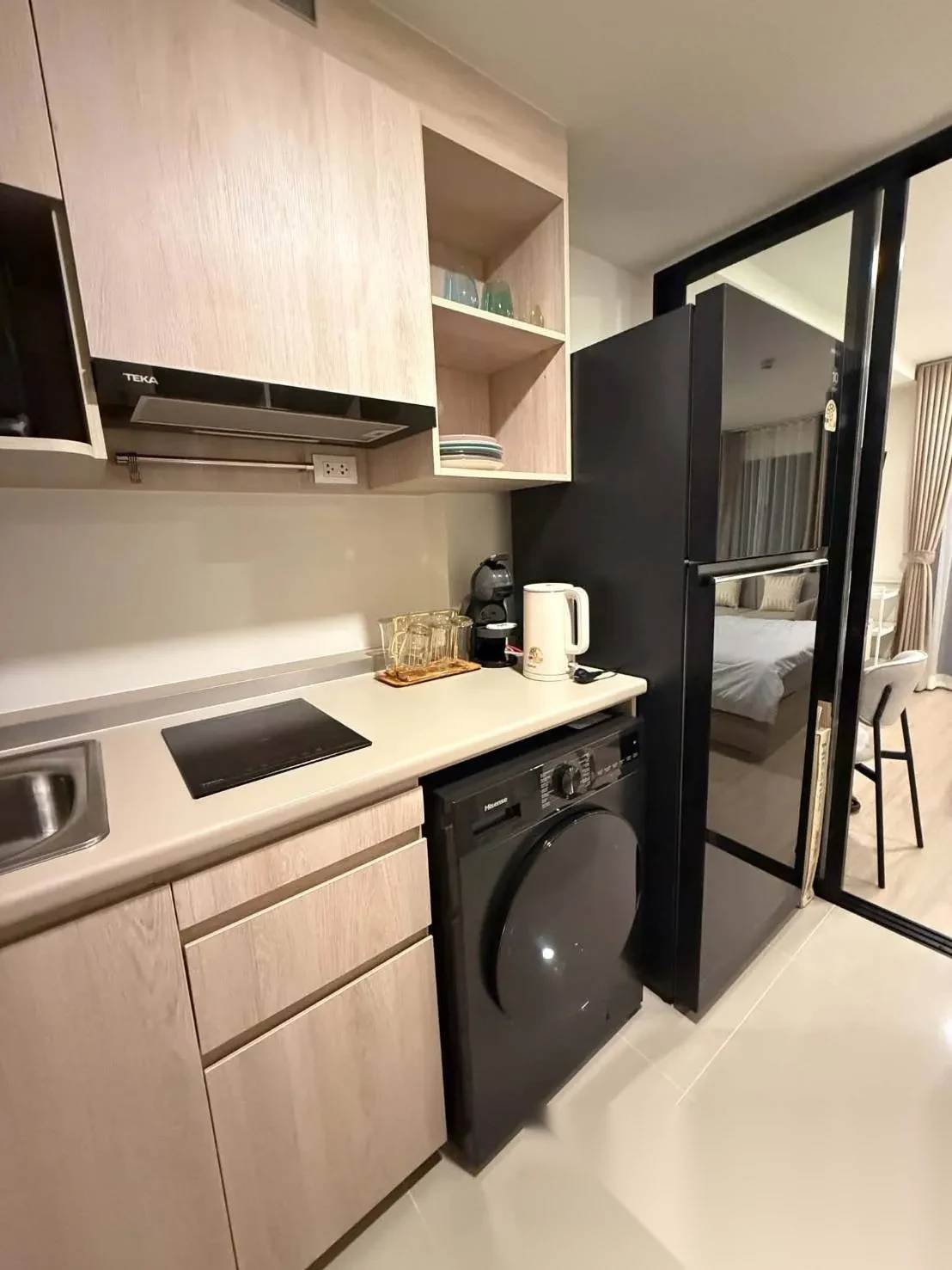 Апартаменты 1BR в ЖК The Origin Kathu-Patong · Кату · Вид на бассейн — фото 12