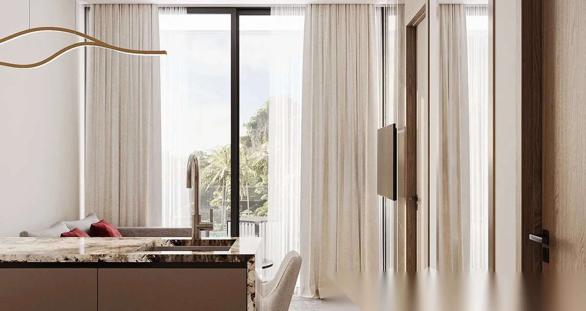 1 Bedroom Apartment for sale at Sun Hills Layan Phuket complex · Choeng Thale · Garden View