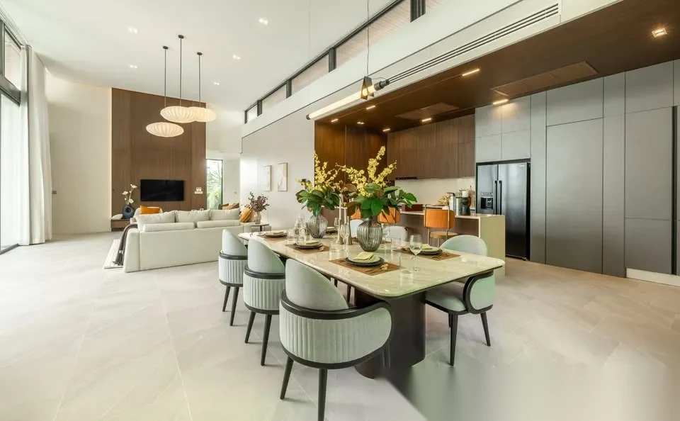3 Bedroom Villa for rent at Amber Chamber complex · Si Sunthon · Pool View — photo 4
