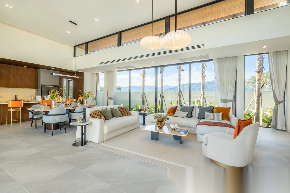 4 Bedroom Villa for rent at Amber Chamber complex · Si Sunthon · Pool View — photo 8