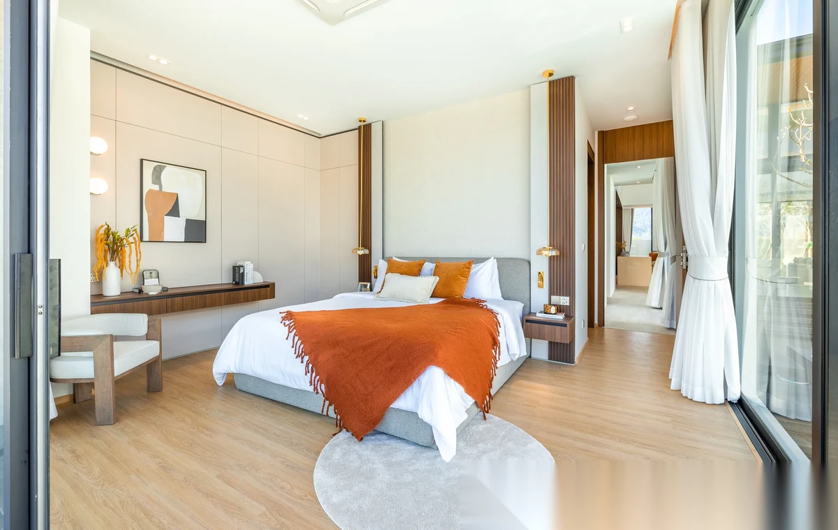 4 Bedroom Villa for rent at Amber Chamber complex · Si Sunthon · Pool View — photo 11