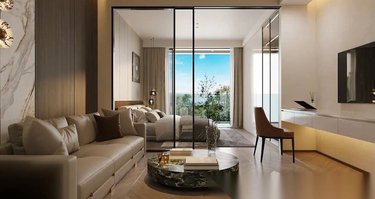 1 Bedroom Apartment for sale at AYANA Heights Seaview Residence complex · Choeng Thale · Pool View