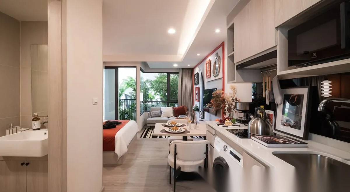 Апартаменты студия в ЖК So Origin Kata Phuket · Карон — фото 2