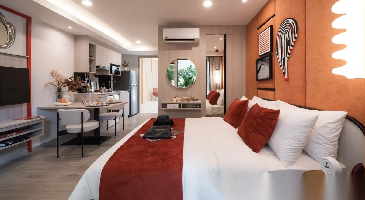 Апартаменты студия в ЖК So Origin Kata Phuket · Карон — фото 6