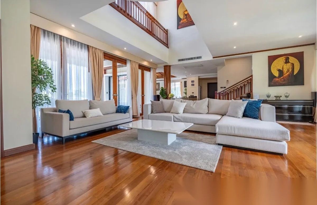 4 Bedroom Villa for rent at Laguna Links complex · Choeng Thale · Pool View — photo 3