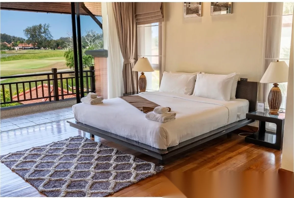 4 Bedroom Villa for rent at Laguna Links complex · Choeng Thale · Pool View — photo 4