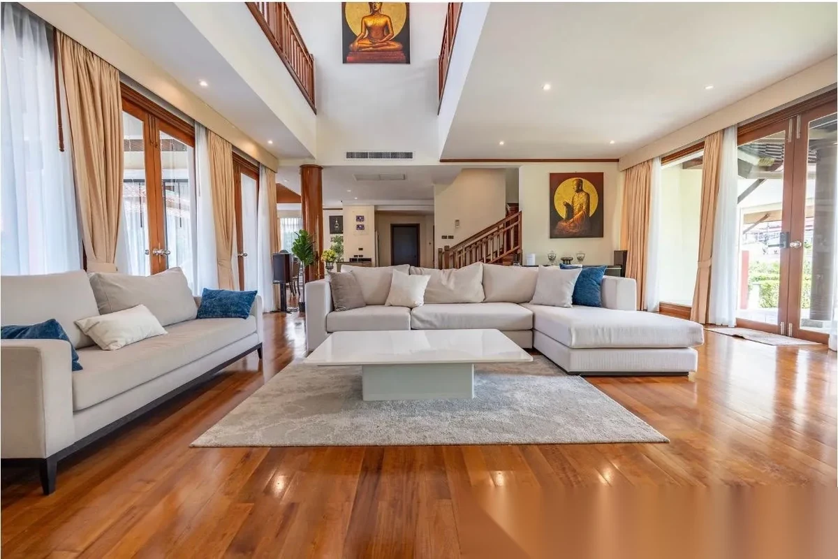 4 Bedroom Villa for rent at Laguna Links complex · Choeng Thale · Pool View — photo 6