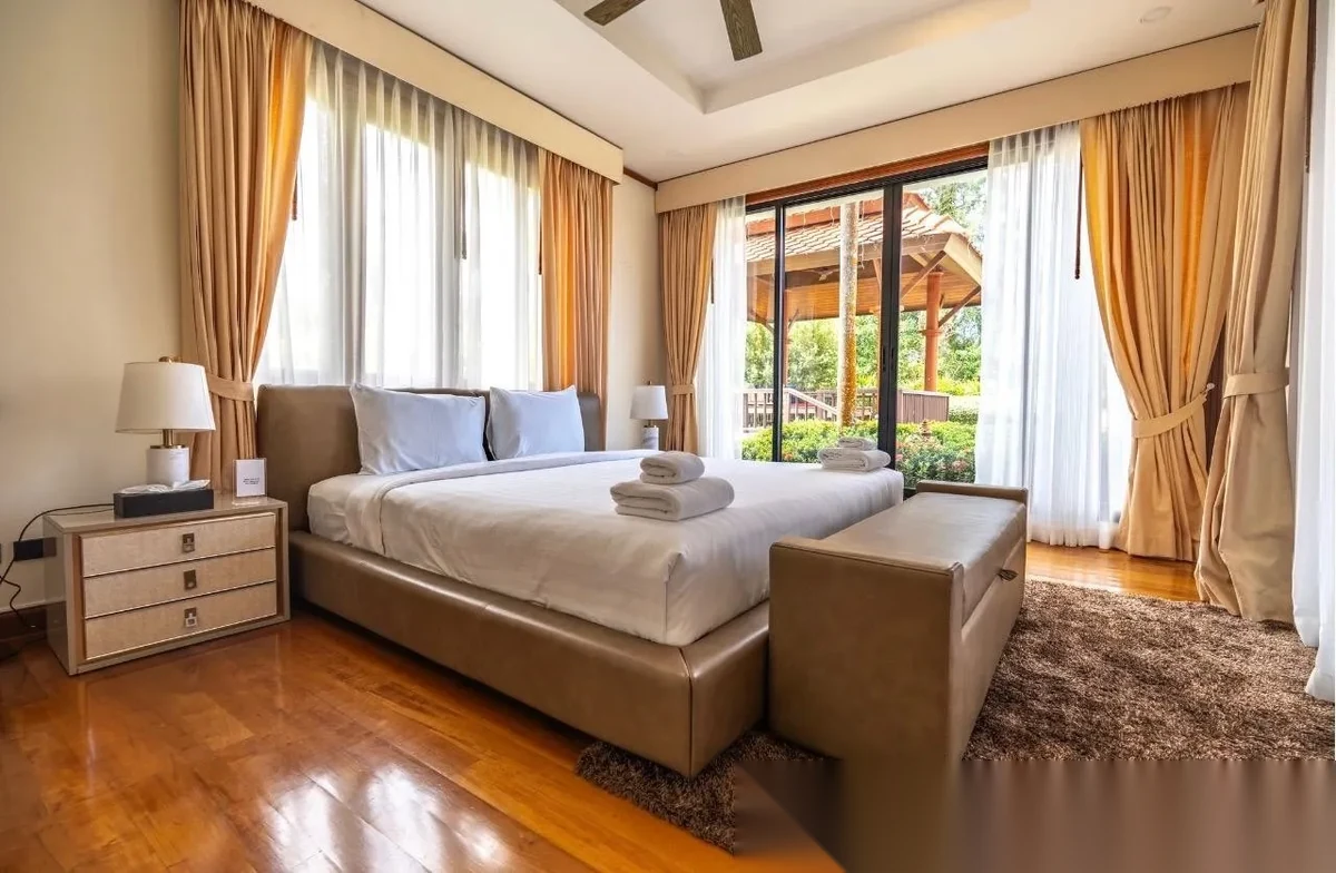 4 Bedroom Villa for rent at Laguna Links complex · Choeng Thale · Pool View — photo 8
