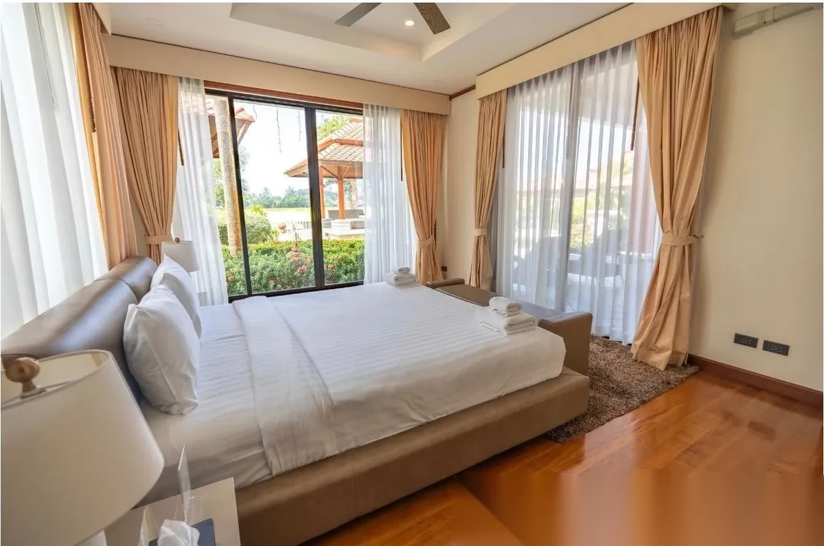 4 Bedroom Villa for rent at Laguna Links complex · Choeng Thale · Pool View — photo 9
