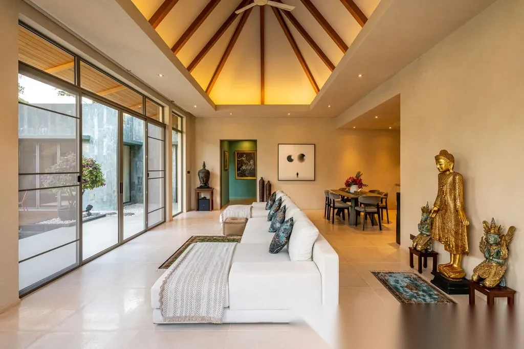 2 Bedroom Villa for rent at Anchan Flora complex · Thep Krasattri · Pool View — photo 9