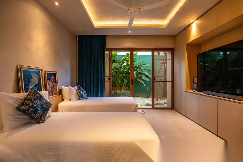 2 Bedroom Villa for rent at Anchan Flora complex · Thep Krasattri · Pool View — photo 12