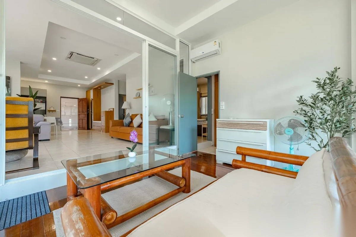 4 Bedroom Villa for rent at Renovated 3-Bedroom Private Pool Villa with Large Garden in complex · Rawai · Sea View — photo 5