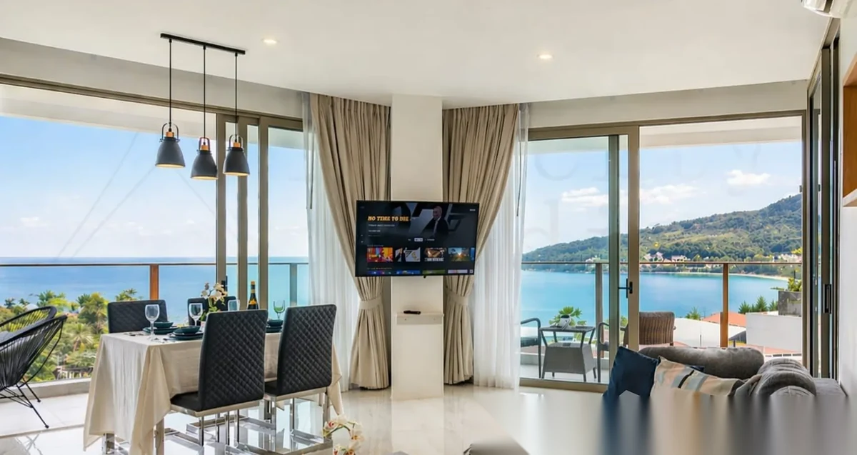 2 Bedroom Apartment for rent at Oceana Kamala complex · Kamala · Sea View