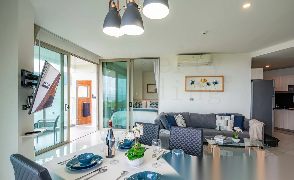 2 Bedroom Apartment for rent at Oceana Kamala complex · Kamala · Sea View — photo 5