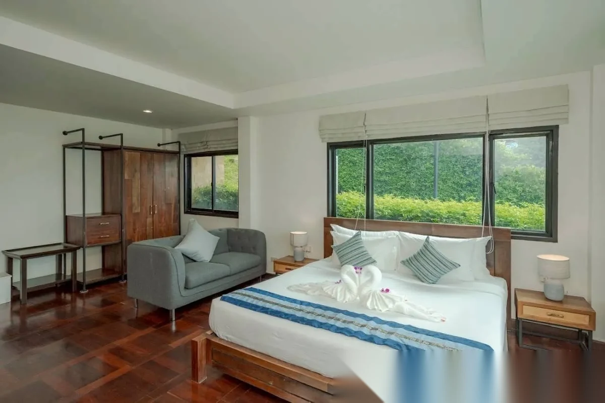 4 Bedroom Villa for rent at The Estate Beachfront complex · Pa Khlok · Sea View — photo 9