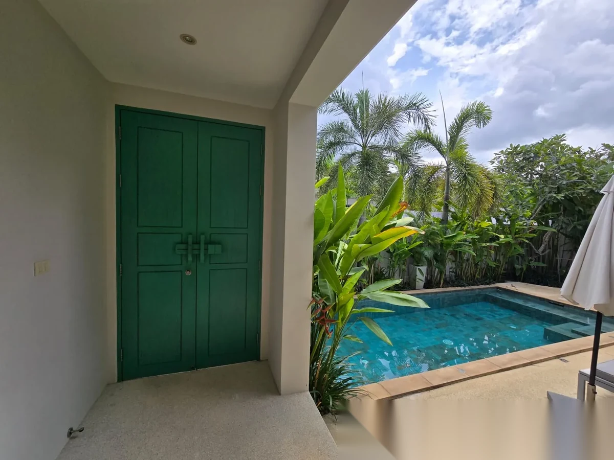 3 Bedroom Villa for rent at Trichada Villas complex · Choeng Thale · Pool View — photo 5