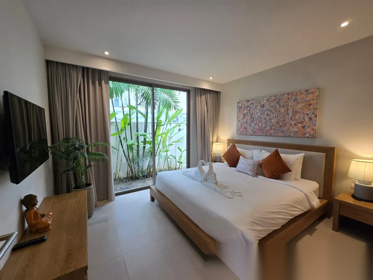 3 Bedroom Villa for rent at Trichada Villas complex · Choeng Thale · Pool View — photo 7