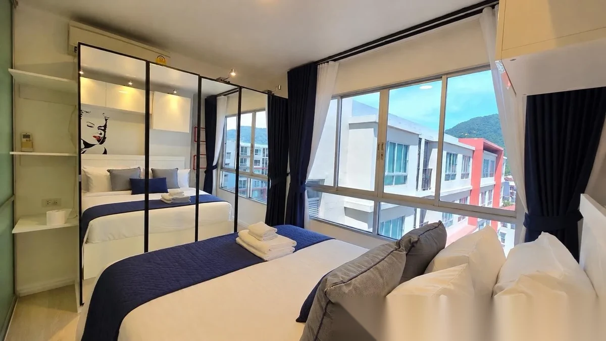 1 Bedroom Apartment for sale at D Condo Kathu-Patong complex · Kathu · Pool View — photo 2