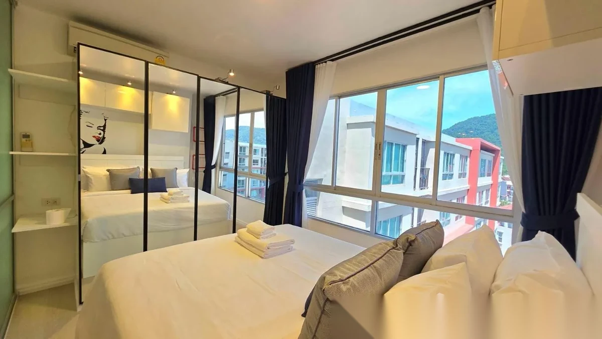 1 Bedroom Apartment for sale at D Condo Kathu-Patong complex · Kathu · Pool View — photo 3