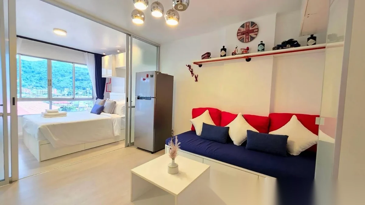 1 Bedroom Apartment for sale at D Condo Kathu-Patong complex · Kathu · Pool View — photo 6