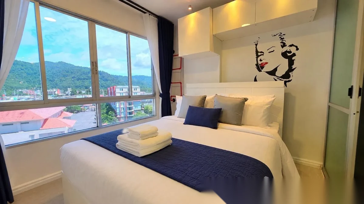 1 Bedroom Apartment for sale at D Condo Kathu-Patong complex · Kathu · Pool View — photo 9