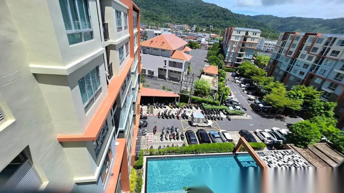 1 Bedroom Apartment for sale at D Condo Kathu-Patong complex · Kathu · Pool View — photo 13