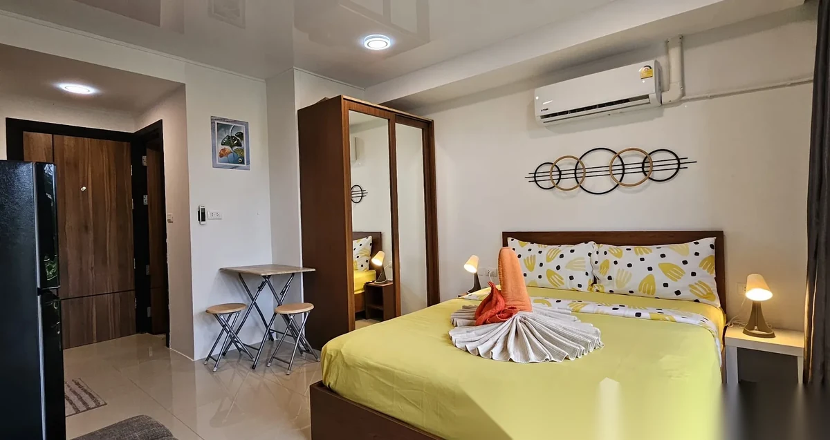 Studio Apartment for sale at 777 Beach Condo complex · Mai Khao · Garden View