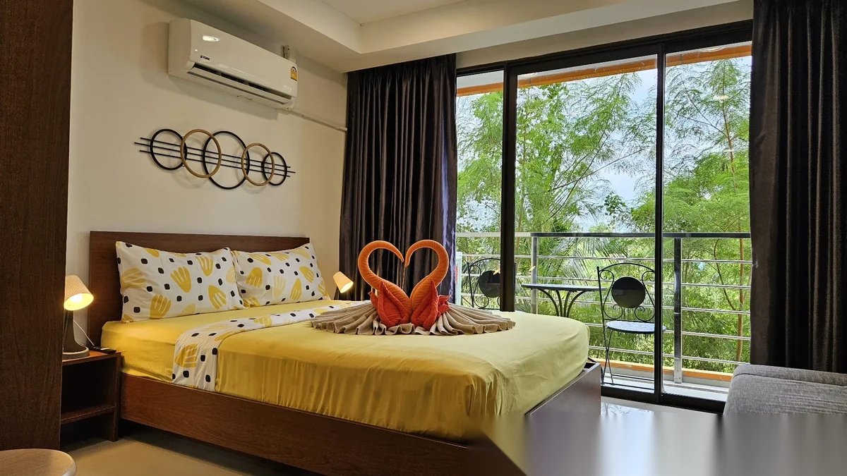 Studio Apartment for sale at 777 Beach Condo complex · Mai Khao · Garden View — photo 3
