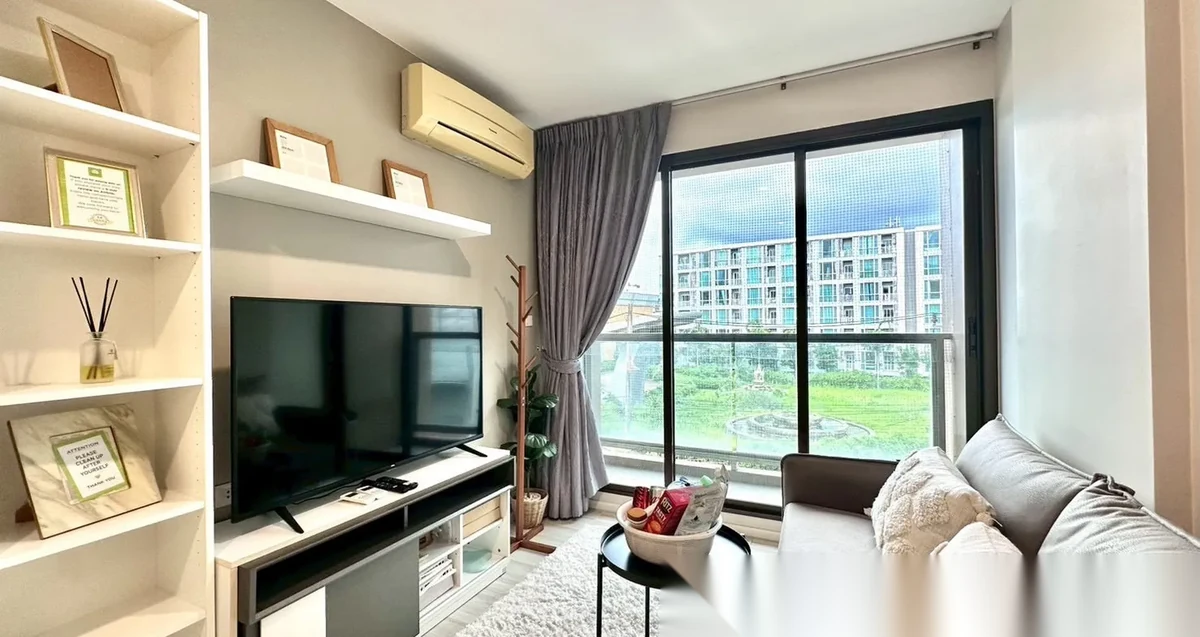 Апартаменты 1BR в ЖК ZCAPE III · Вичит · Вид на бассейн